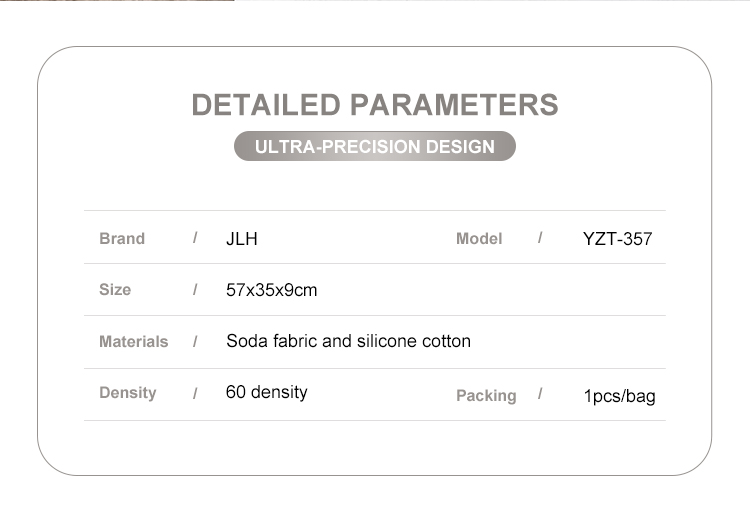 YZT-357 Factory Custom Ergonomic Orthopedic TPE Silica Gel Pillow Breathable Soft Silicon Pillow To Help Sleep 15