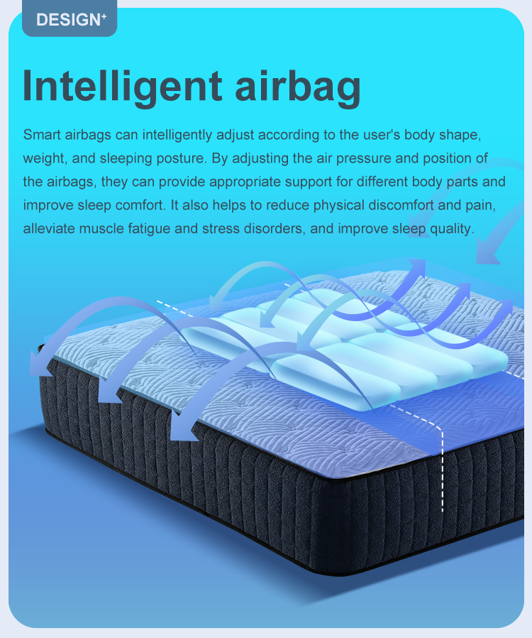 00PH-02 Custom Reclining Luxury Mattress Memory Foam Factory Supply AI Sleep Electric Adjustable Smart Bed Mattress 14