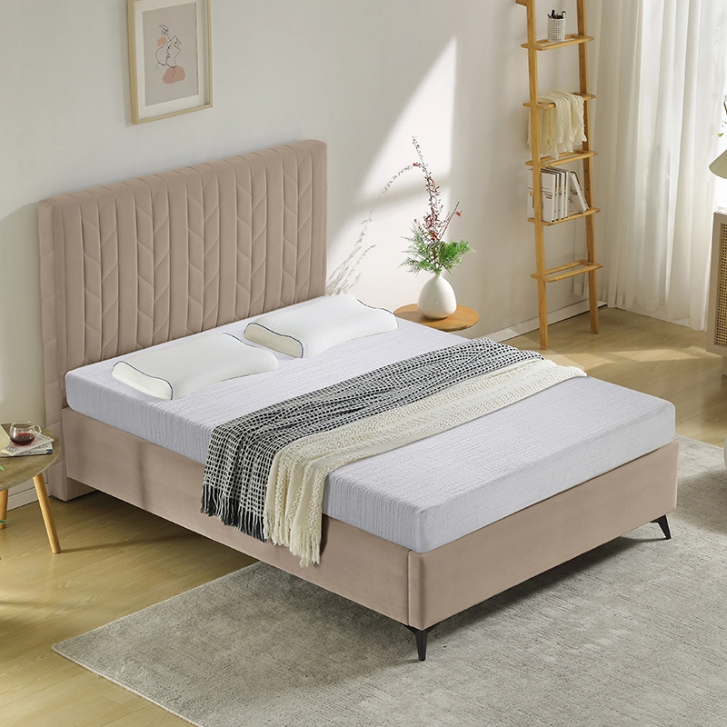 15MM-02 Bedroom furniture matelas manufacturer breathable vacuum roll in carton box 15cm memory foam mattress 1