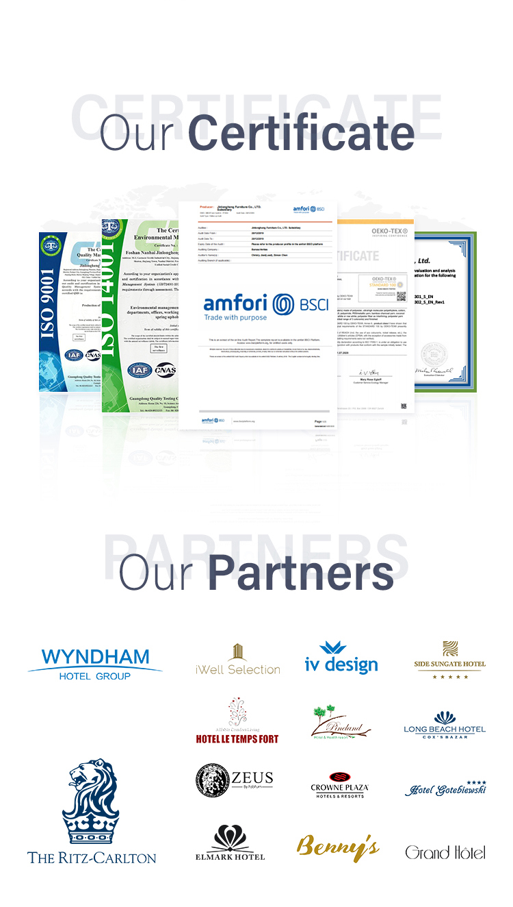 21PB-41 Wholesale Price 8-12 Inches Pocket Innerspring Spring Hybrid Hotel Bed Mattress With Box - JLH mattress 19