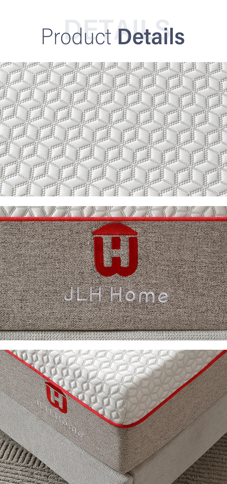 カスタマイズされた25GM-02ホテル折りたたみ式ベッドマットレスシングルサイズジェルメモリーフォームマットレスメーカー中国から 21