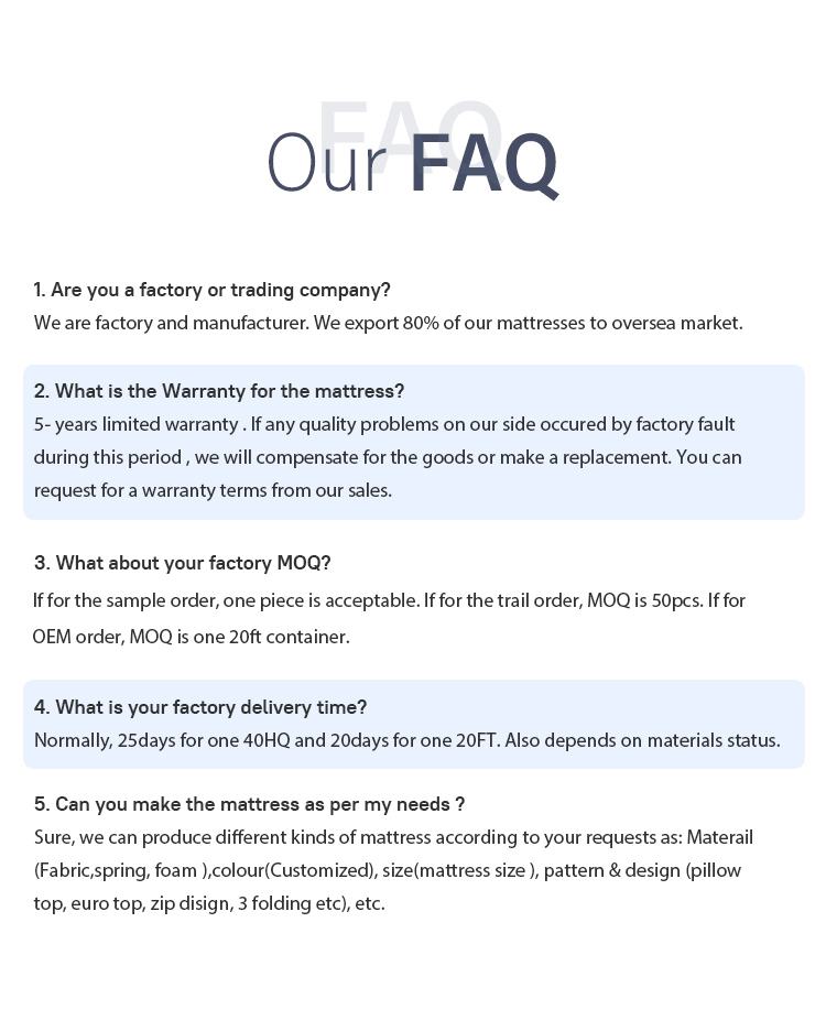 25GM-03 bedding furniture high density sleeping sponge mattress queen size gel memory foam mattresses - JLH Mattress 20