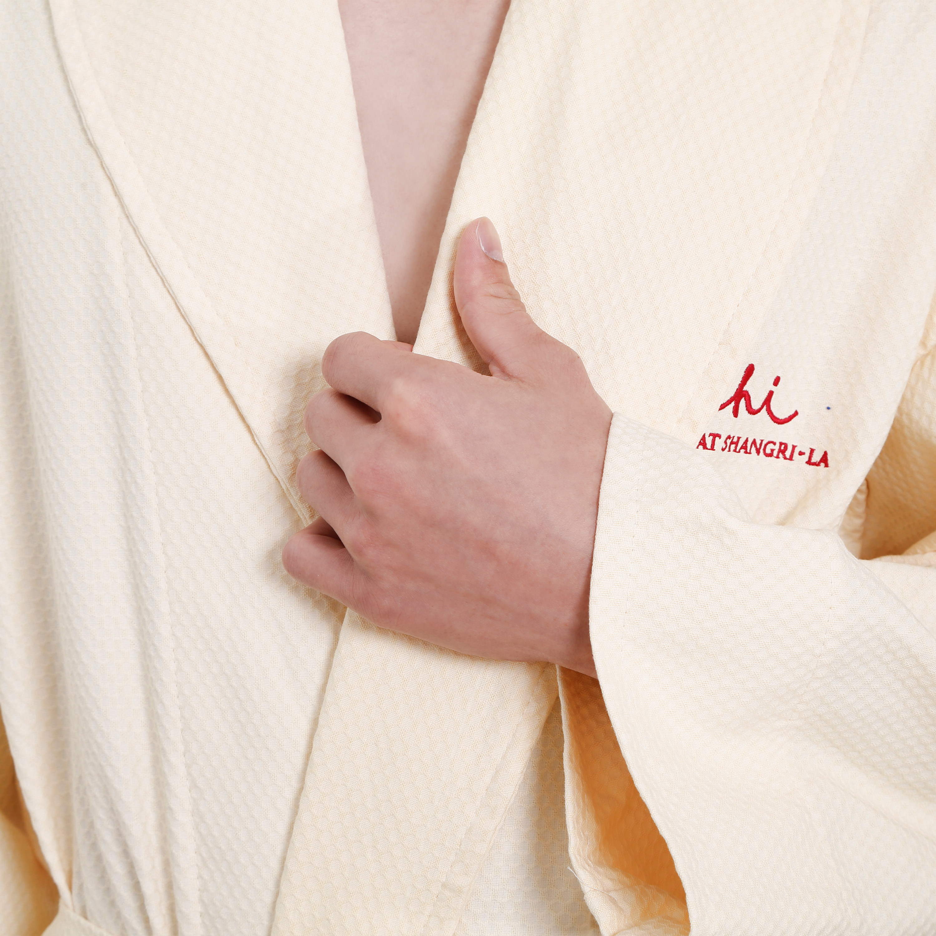 Luxury Linen Collection Man and Women 5 Star Hotel Bathrobe Spa Robe 9