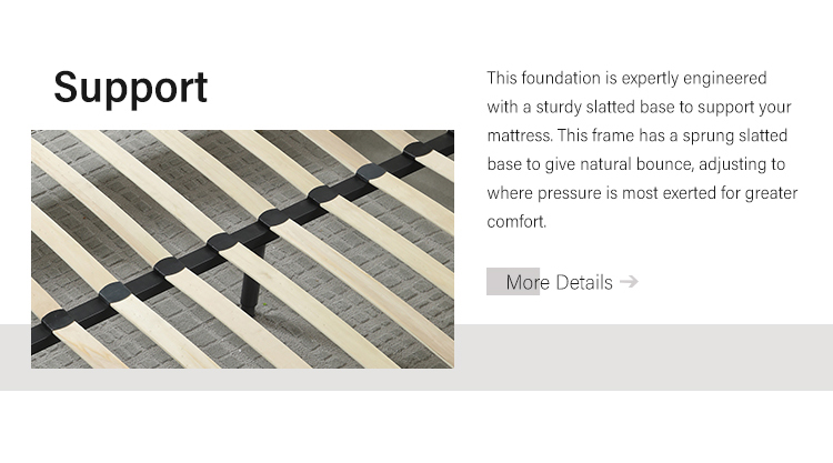 MP3632ZT Luxury Upholstered Wholesale Leather Bed Frame With Multifunction Tufted Headboard 10