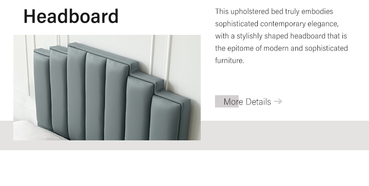 MP3619ZT Wholesale High Quality Head Board Custom Classic Leather Bed Manufacturer | JLH Mattress 8