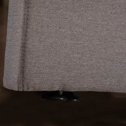 MB9904 Fabric Upholstered Full Bedroom Bed Headboard In Gray 9