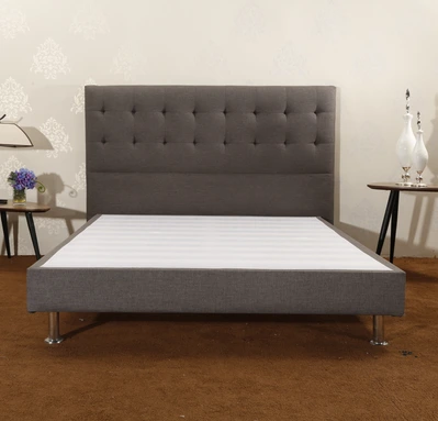 CJ-10 Bedroom Bed Easy Assembly Strong Wood Slat Support 1