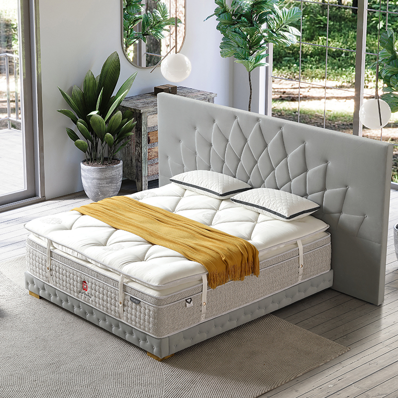 Fabbrica all'ingrosso di migliore qualità 10PB-01 Hotel Perfect Sleeper Spring Materasso Topper Rotolo in una scatola - JLH Mattress 3