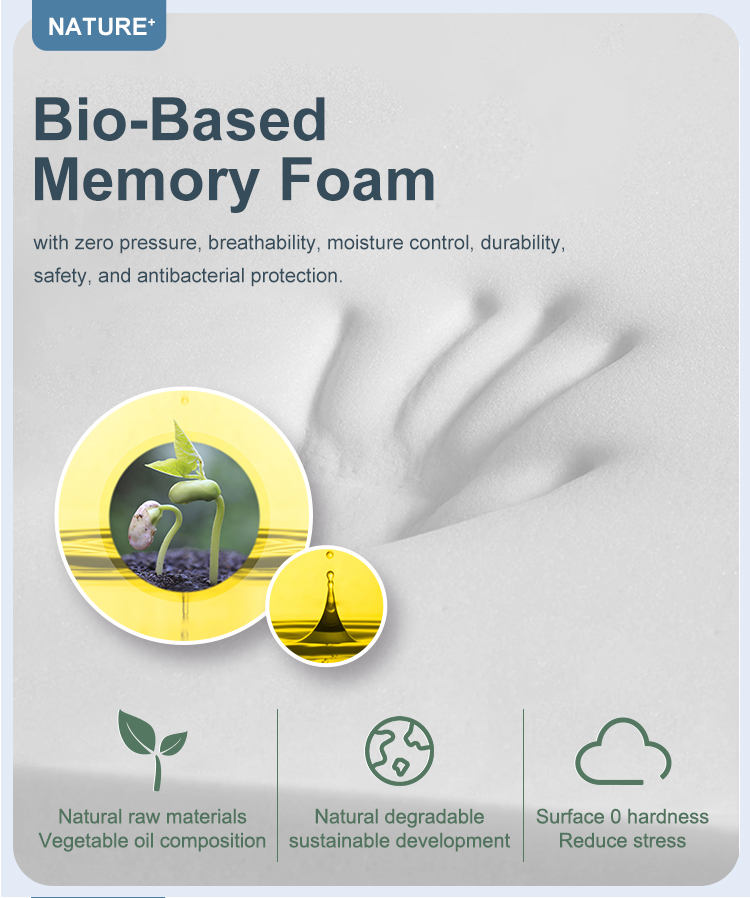 Fabbrica all'ingrosso di migliore qualità 10PB-01 Hotel Perfect Sleeper Spring Materasso Topper Rotolo in una scatola - JLH Mattress 11