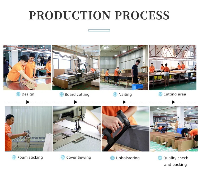 MB3385ZT OEM ODM Waterproof fabric modern hotel up-holstered beds with luxury design bed frame in double size 13