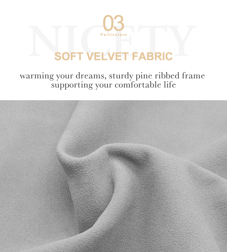 Wholesale MB3683ZT king size upholstered luxury wedding headboard platform bed frame furniture designs | JLH Mattress 8