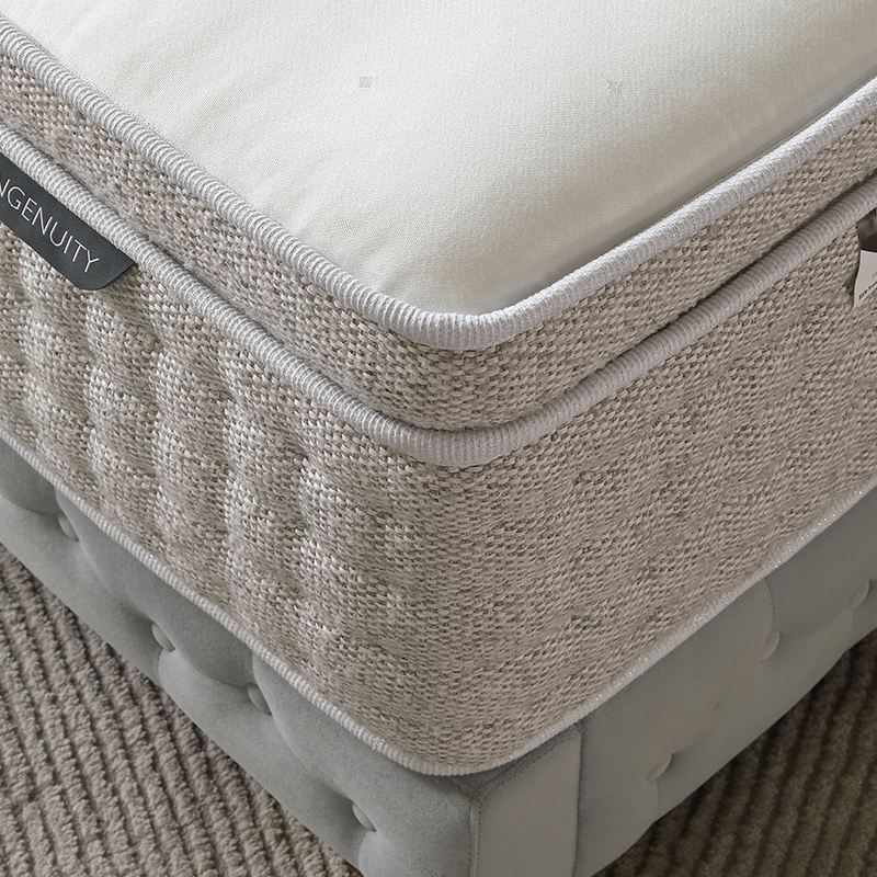 34PD-14 Hypo-allergenic luxury design Bio-Based memory foam hybrid mattresses 5 zone spring mattresses for bedroom 5