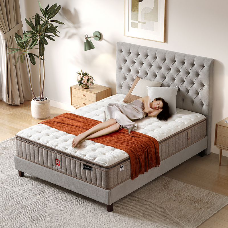 JLH Mattress - Fabricante de colchones enrollables con resortes de 13 pulgadas y bolsas 32PB-28 para hoteles y hogares de Foshan 9