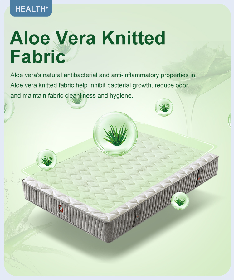 JLH Mattress - Высококачественный трикотажный материал цена FOB гостиничный пружинный матрас 21PB-39 плотный верх матрасы с карманными пружинами 18