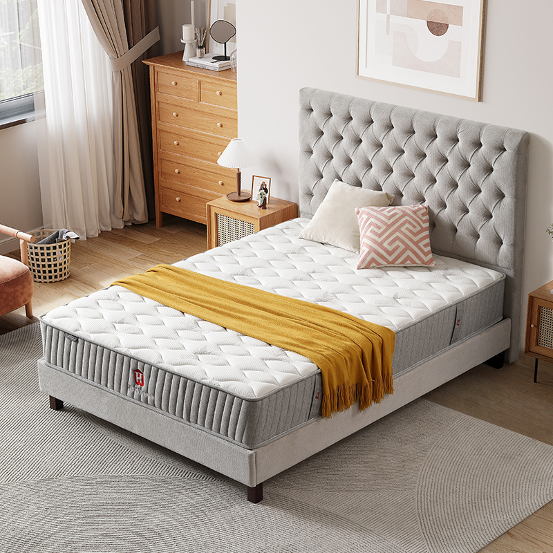 JLH Mattress - Высококачественный трикотажный материал цена FOB гостиничный пружинный матрас 21PB-39 плотный верх матрасы с карманными пружинами 9