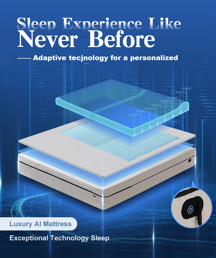 00PH-01China Manufacturer Adjustable Smart Electric Massage Mattress Luxury Pocket Spring Bed High End Mattresses 13