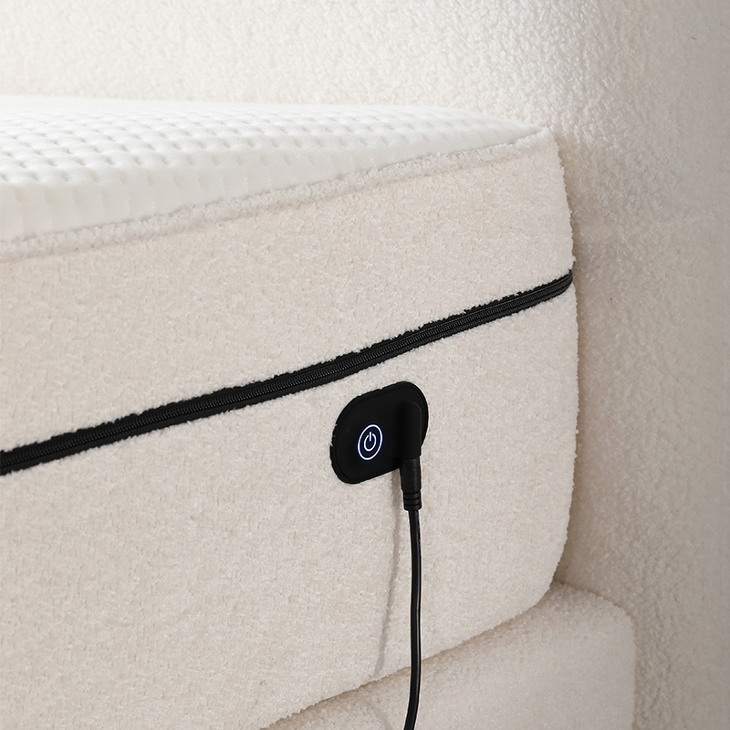 00PH-01China Manufacturer Adjustable Smart Electric Massage Mattress Luxury Pocket Spring Bed High End Mattresses 4