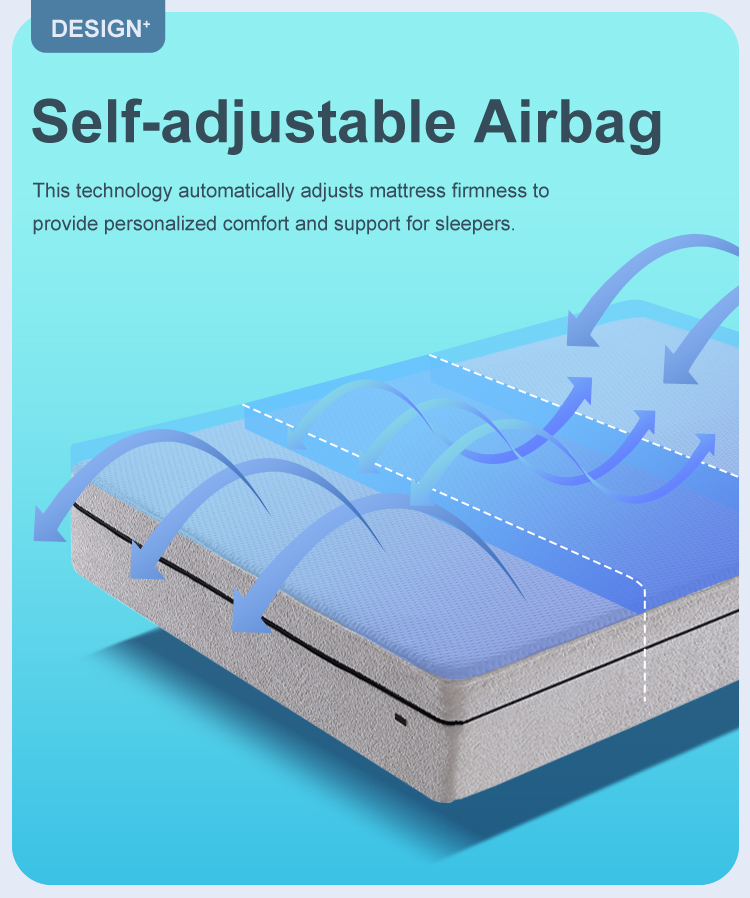 00PH-01China Manufacturer Adjustable Smart Electric Massage Mattress Luxury Pocket Spring Bed High End Mattresses 11