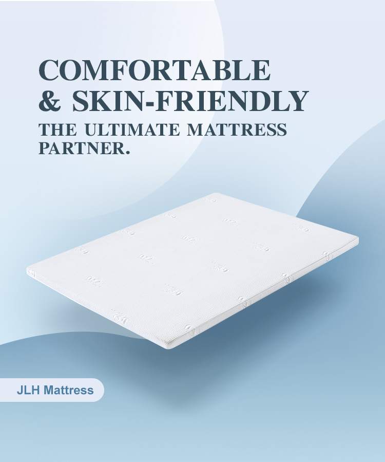5FT-01 Factory Direct Compressed Hypo-allergenic Hotel Bed Mattress Foldaway Gel Memory Foam Mattress Topper 8