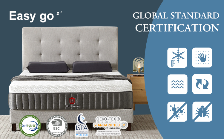 30GM-02 12 inch mattresses manufacturers from China luxury high density viscose latex memory foam mattress for sale 18