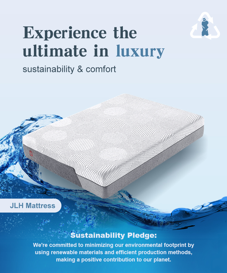 30BM-03 Mattresses Furniture Supplies Environmental Friendly Recyclable Fabric Bio Base Memory Foam Mattresses Company 8