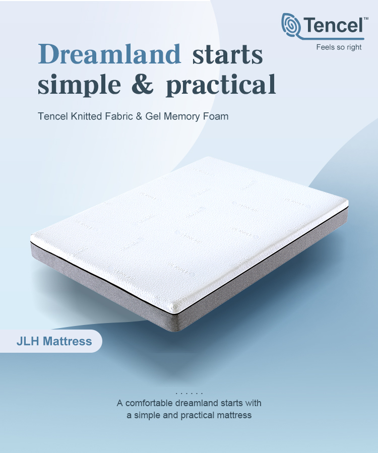 20GM-02 Огнестойкий матрас для кровати размера Queen King Size из ткани с латексным гелем и эффектом памяти Производитель матрасов | JLH Mattress 7