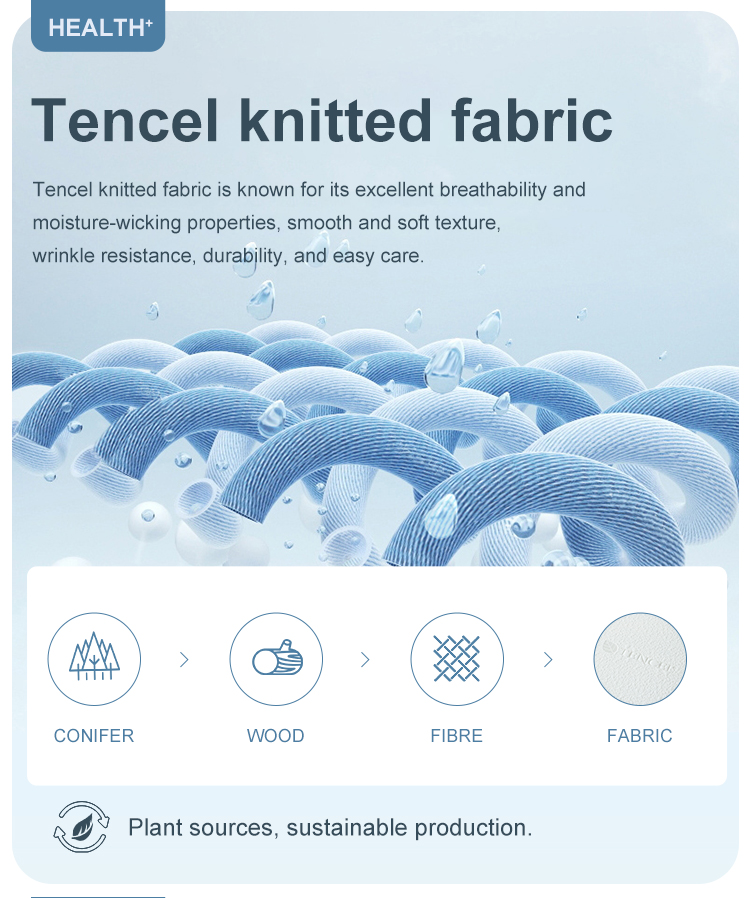 20GM-02 Огнестойкий матрас для кровати размера Queen King Size из ткани с латексным гелем и эффектом памяти Производитель матрасов | JLH Mattress 16