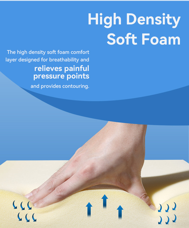 34PA-14 super wholesale memory foam latex pocket spring mattress hotel king size mattress in box 18