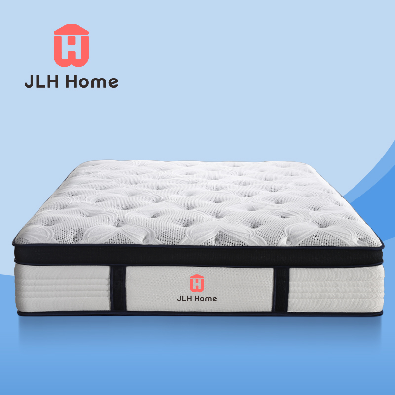 34PA-14 super wholesale memory foam latex pocket spring mattress hotel king size mattress in box 8