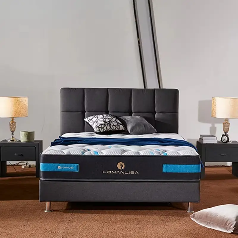 21PA-36 Online Shop Queen Size regular foam spring motel hotel bed mattress Apartment orthopedic mattress 1