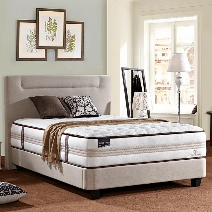 21PA-12 Hypo-allergenic mattress manufacturer luxury king queen size hotel bed pocket spring mattress in a box products 7