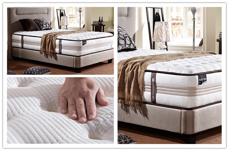 21PA-12 Hypo-allergenic mattress manufacturer luxury king queen size hotel bed pocket spring mattress in a box products 19