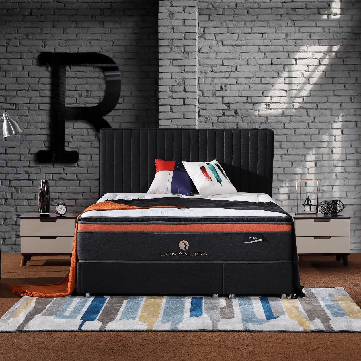 4APA-13 Wholesale Roll Up Pack Queen Size Bonnell Spring Mattress Hotel Quality JLH Factory Direct Mattress 9
