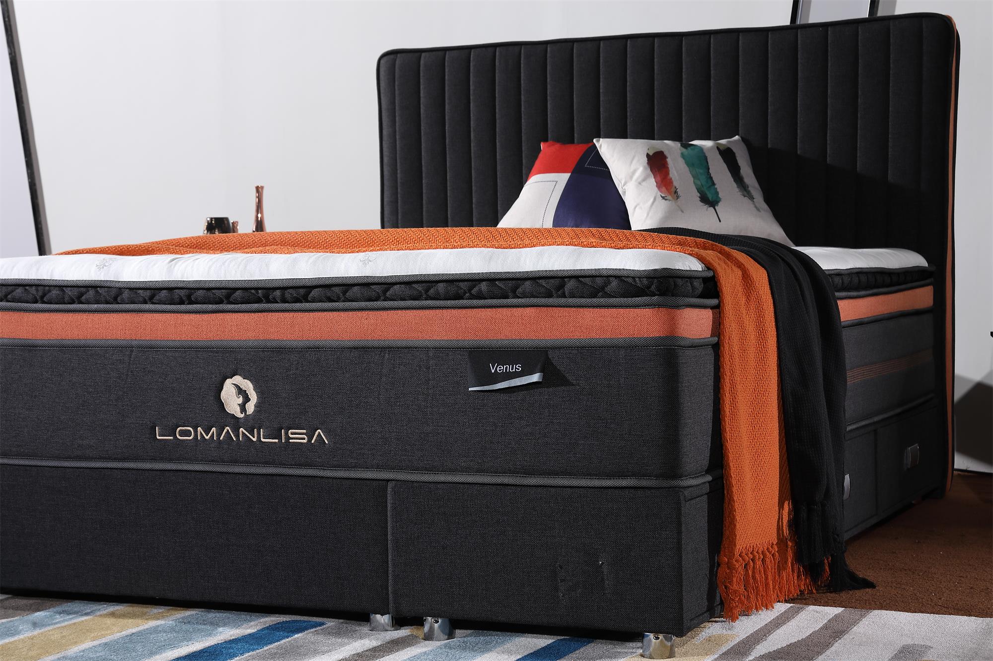 4APA-13 Wholesale Roll Up Pack Queen Size Bonnell Spring Mattress Hotel Quality JLH Factory Direct Mattress 19