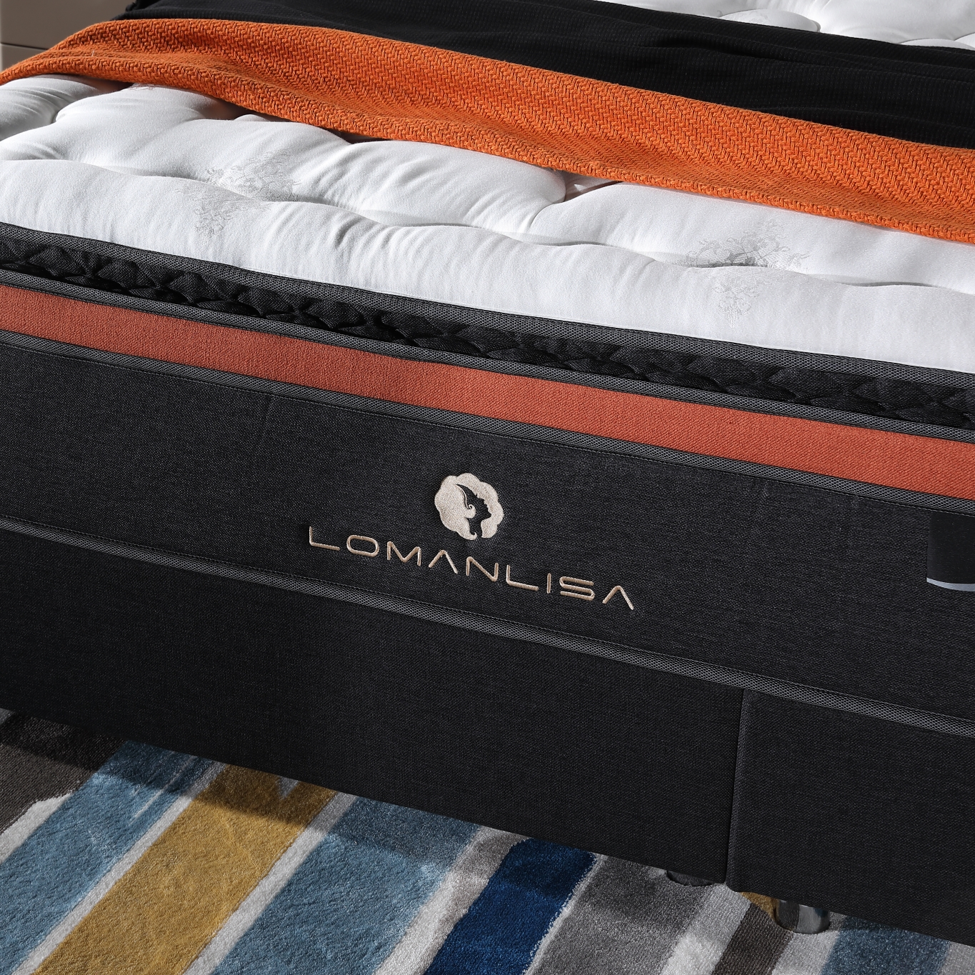 4APA-13 Wholesale Roll Up Pack Queen Size Bonnell Spring Mattress Hotel Quality JLH Factory Direct Mattress 11