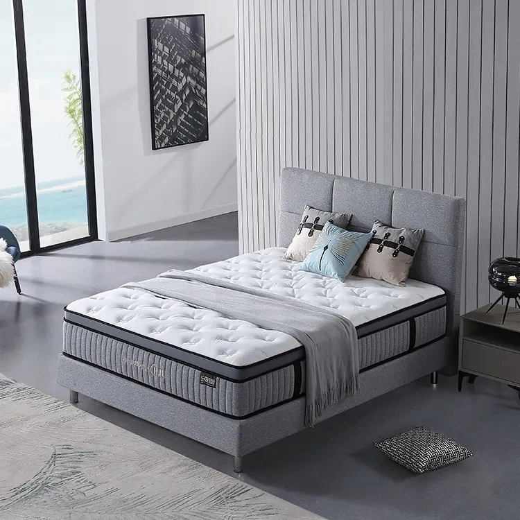 34PB-33 Christmas good mattresses for sale in the box memory foam mattress topper latex spring king queen size mattress 1