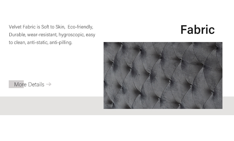 MB3613ZT wholesale elegant design fabric bed button tufted headboard linen solid wood slat upholstered beds frame 10