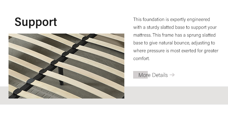 MB3613ZT wholesale elegant design fabric bed button tufted headboard linen solid wood slat upholstered beds frame 11