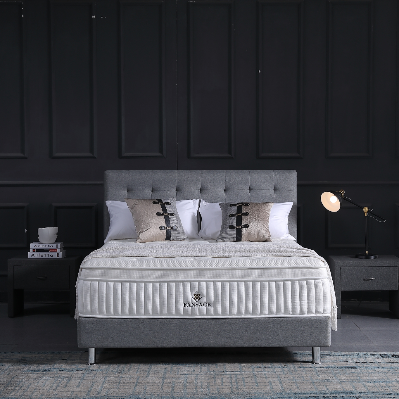 34PA-02 Latex-like memory foam pocket spring bed 6 star hotel mattresses manufacturers From China | JLH Mattress 11