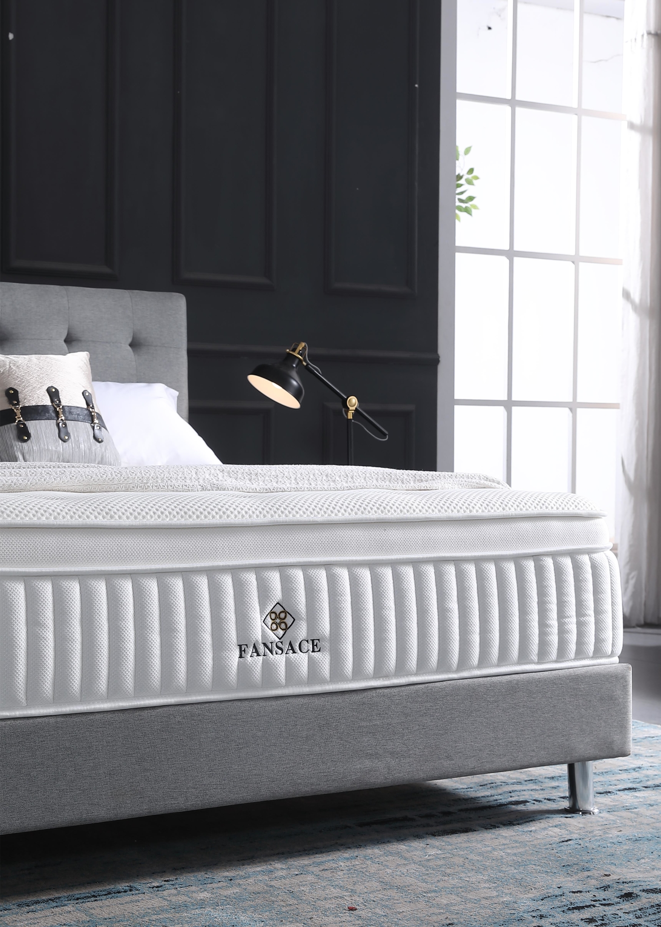 34PA-02 Latex-like memory foam pocket spring bed 6 star hotel mattresses manufacturers From China | JLH Mattress 20