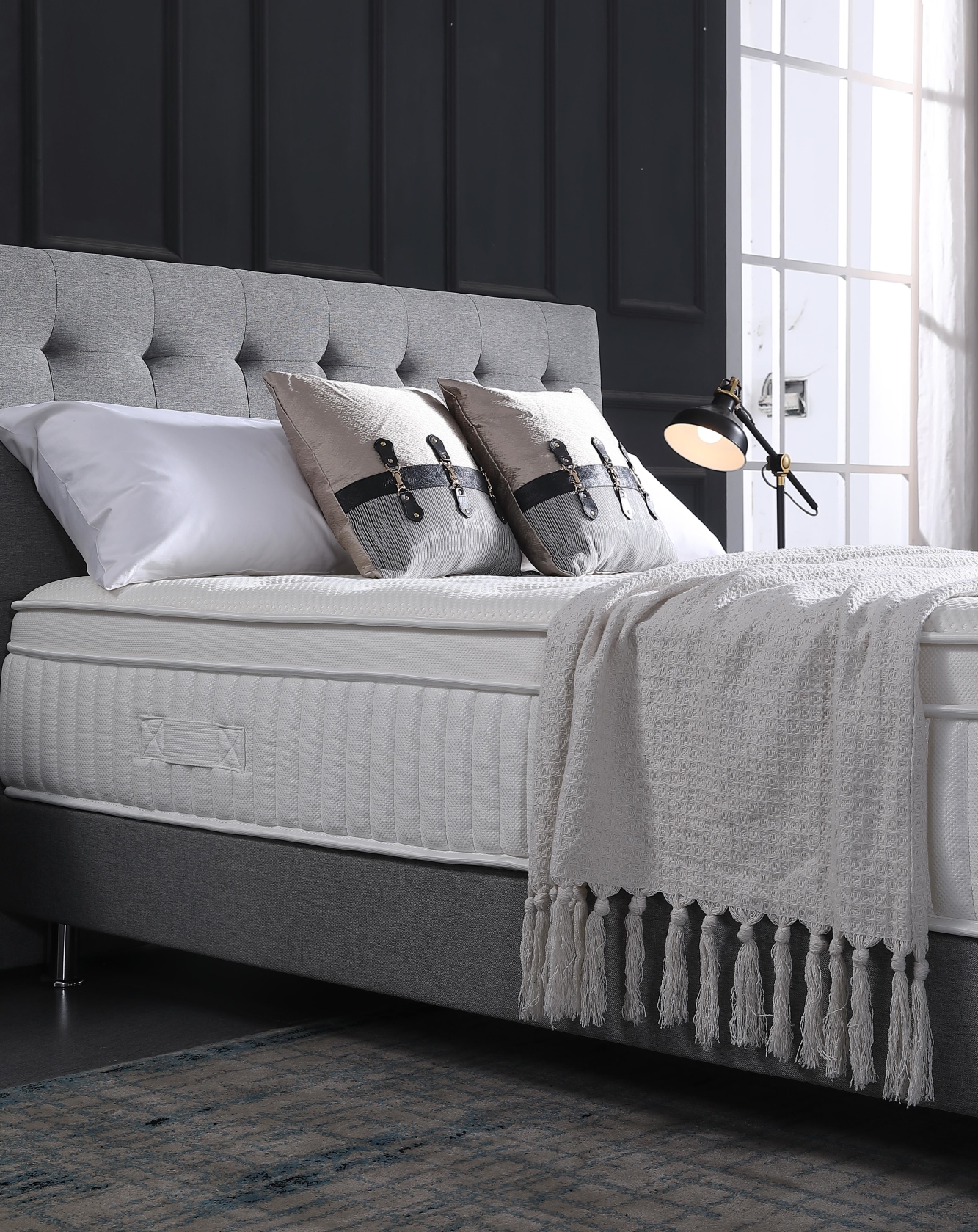 34PA-02 Latex-like memory foam pocket spring bed 6 star hotel mattresses manufacturers From China | JLH Mattress 19