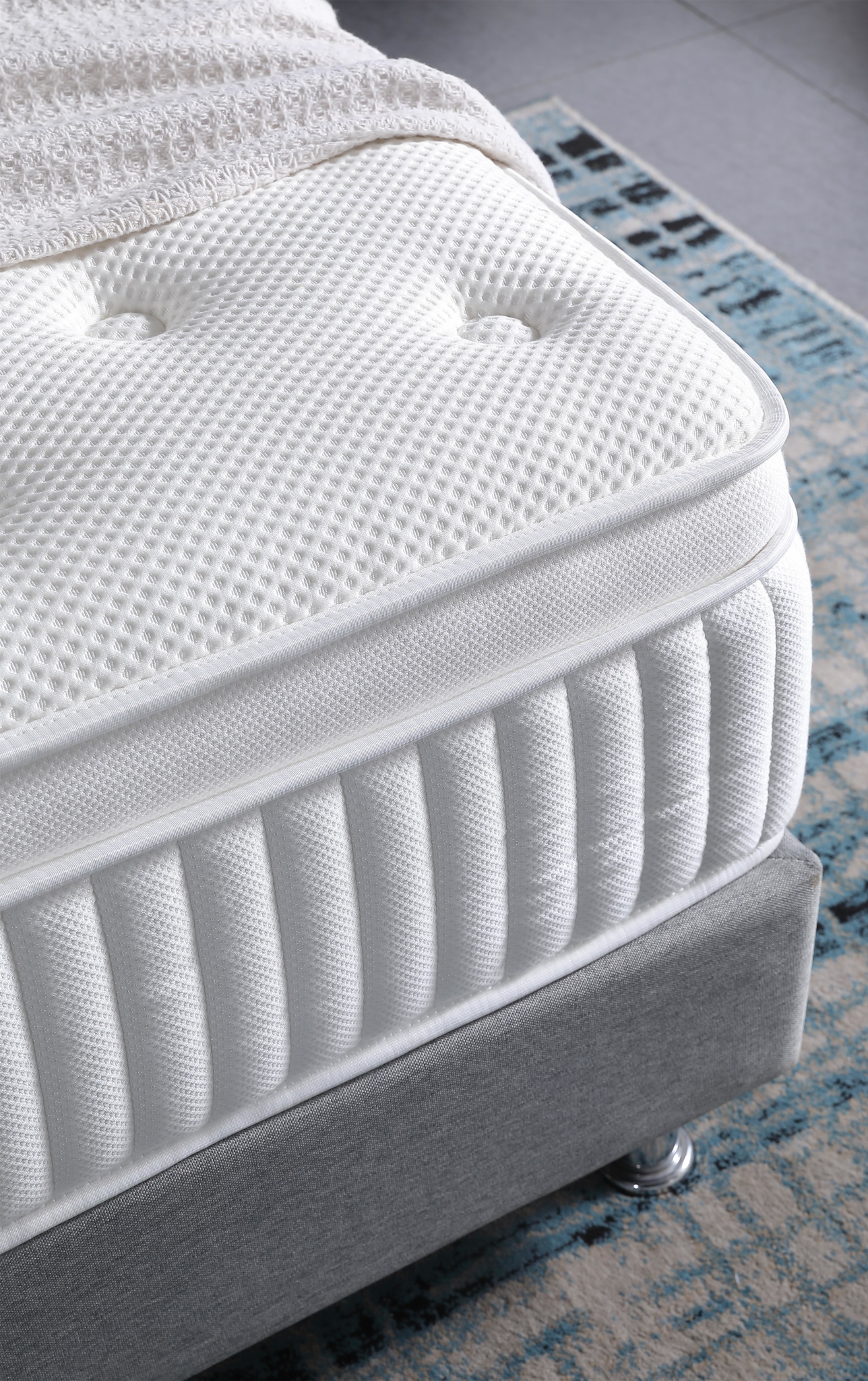 34PA-02 Latex-like memory foam pocket spring bed 6 star hotel mattresses manufacturers From China | JLH Mattress 21
