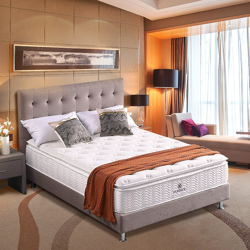 32PA-01 sammenrullet i boks luksus 5-stjerners hotell queen size Hypoallergen Royal 5-soners pocketfjærmadrass 1