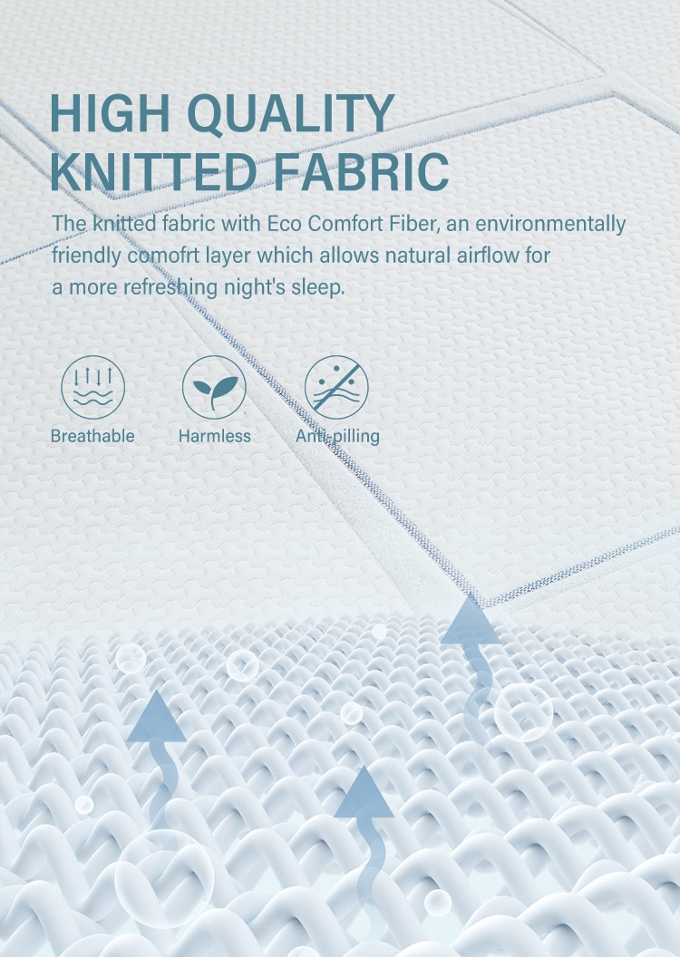 32PA-01 rolled up in box luxury 5 star hotel queen size Hypo-allergenic royal 5 zone pocket spring mattress 18