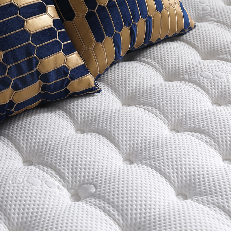 32BA-01 Commercial 4 Star Hotel Furniture Bedroom Sets High Density Soft Foam 100% Natural Latex Pocket Spring Mattress 10