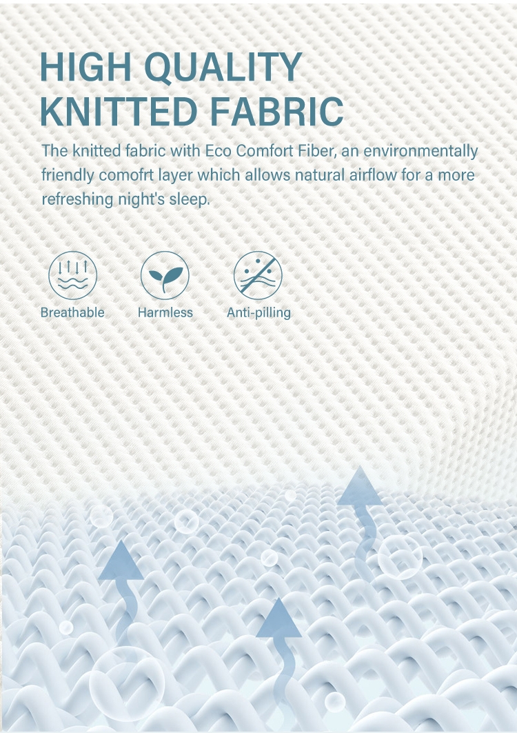 32BA-01 Commercial 4 Star Hotel Furniture Bedroom Sets High Density Soft Foam 100% Natural Latex Pocket Spring Mattress 17