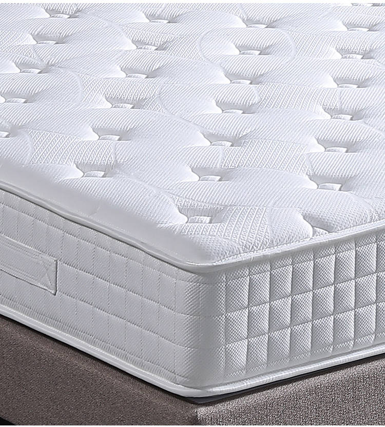 21BA-01Customized Logo queen king single size 4 star hotel mattress fireproof pocket spring mattress manufacturer 17