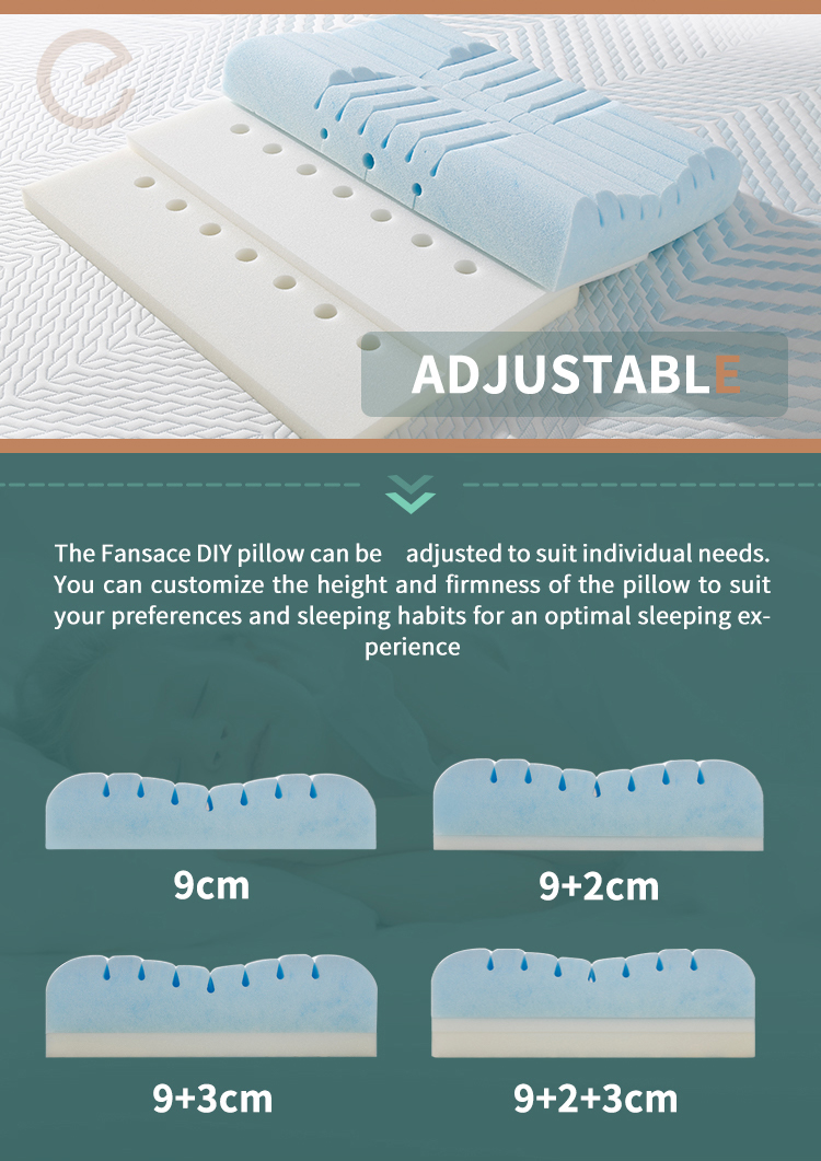 Best High Quality Wholesale Fansace DIY pillow with good price - JLH Mattress Supplier 17