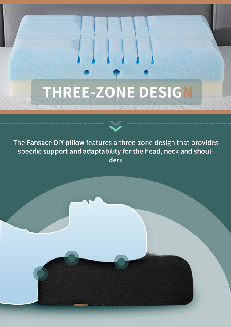 Best High Quality Wholesale Fansace DIY pillow with good price - JLH Mattress Supplier 20