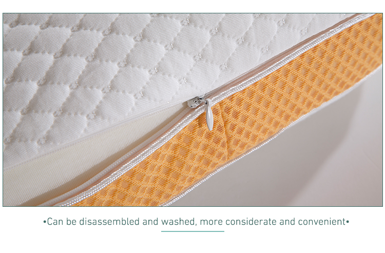 Proveedor de almohadas para dormir cómodas y de espuma suave y muy elásticas con tejido tencel fresco y agradable para la piel para hoteles y clubes para personas mayores 19
